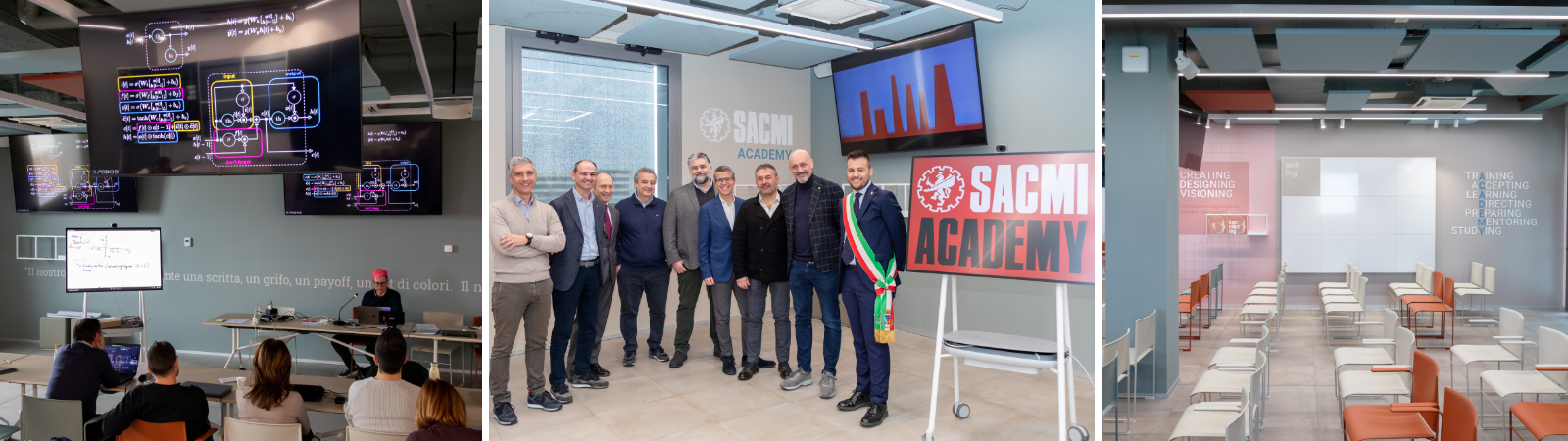 Skills, values, community: SACMI inaugurates the Academy