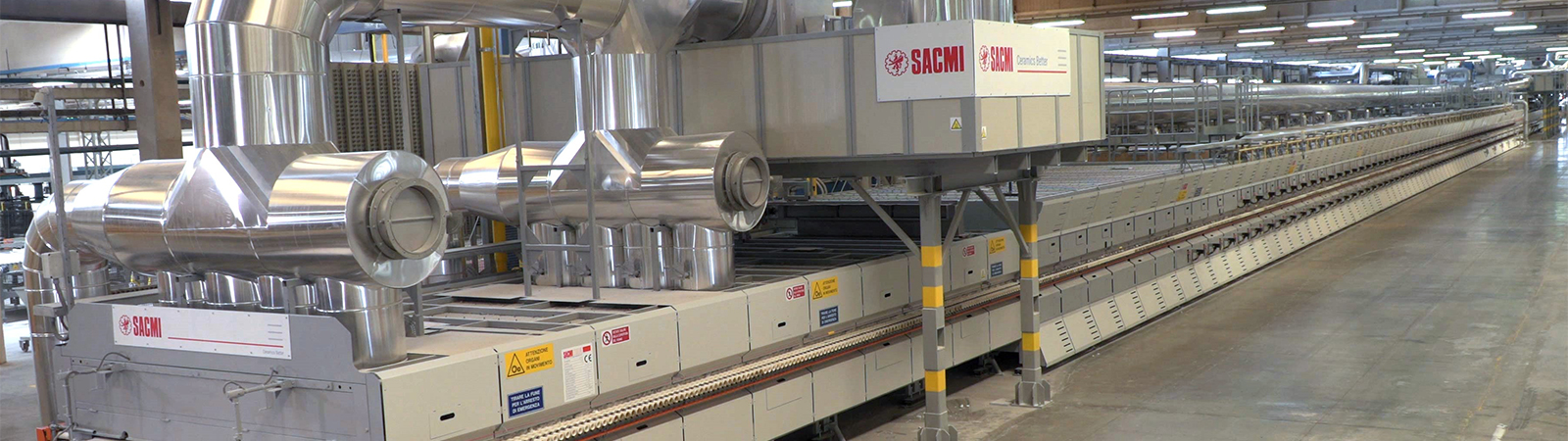 New SACMI FMA+ kiln installed by the Italgraniti Group