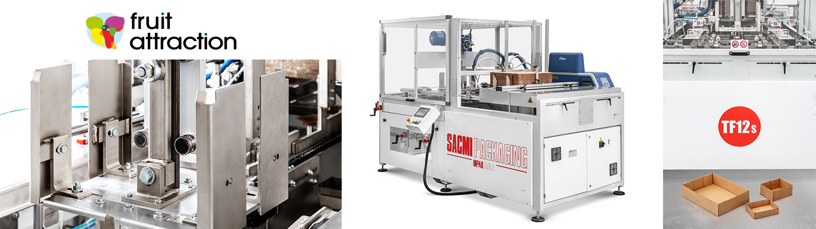 SACMI Packaging & Chocolate, in anteprima a Fruit Attraction 2024 la nuova TF12 Small 