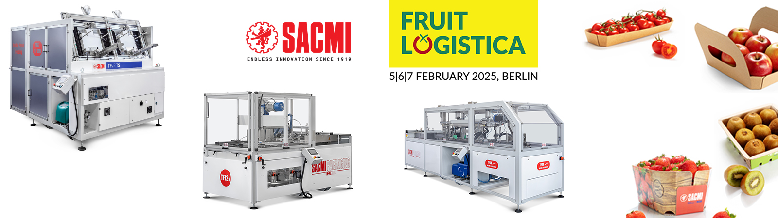 SACMI Packaging & Chocolate @ Fruit Logistica 2025