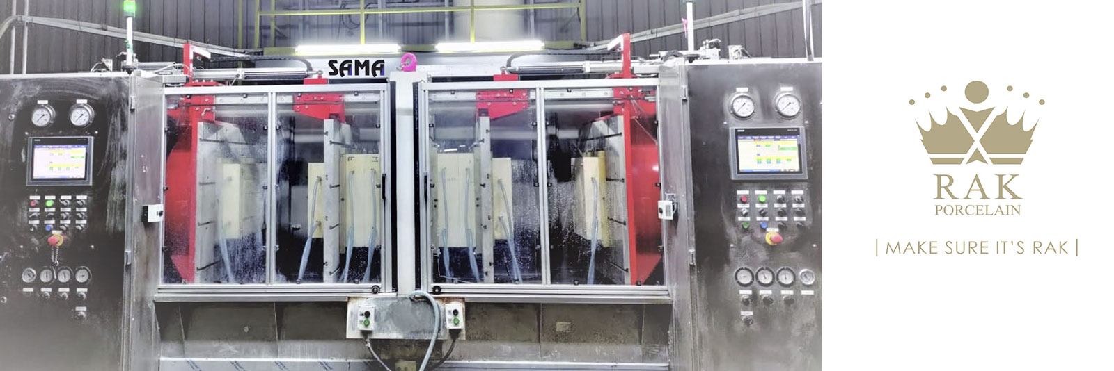 RAK UAE focuses on world-class SACMI-SAMA pressure casting