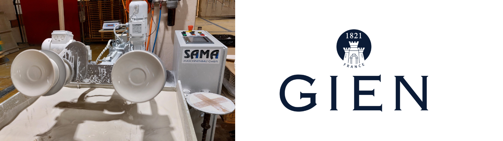 Faïencerie de Gien invests in SACMI-SAMA’s DUO glazing technology