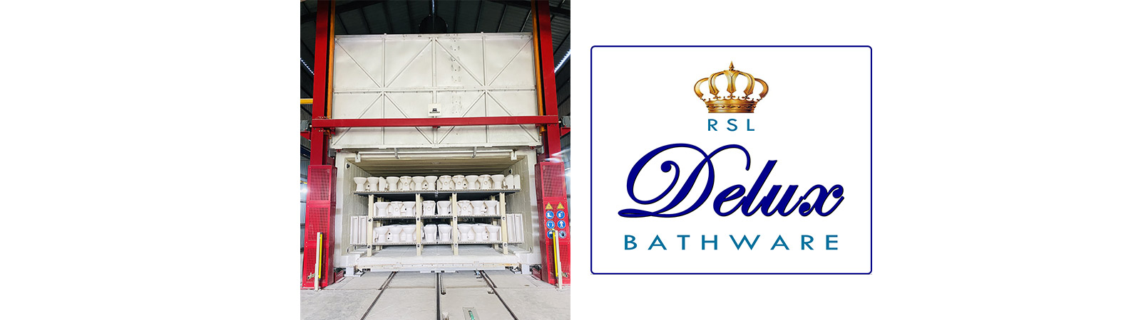 RSL Deluxe Bathware increases production output with new HWS SACMI-Riedhammer kiln