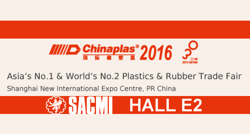 Productivity, reliability and energy savings: Sacmi technology at Chinaplas 2016