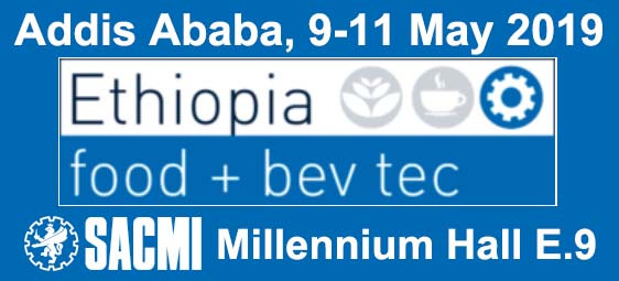 SACMI to exhibit at Ethiopia Food Bev Tec 2019, save the date!