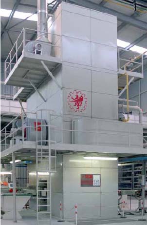 An efficient production line – thanks to the EVA 414
