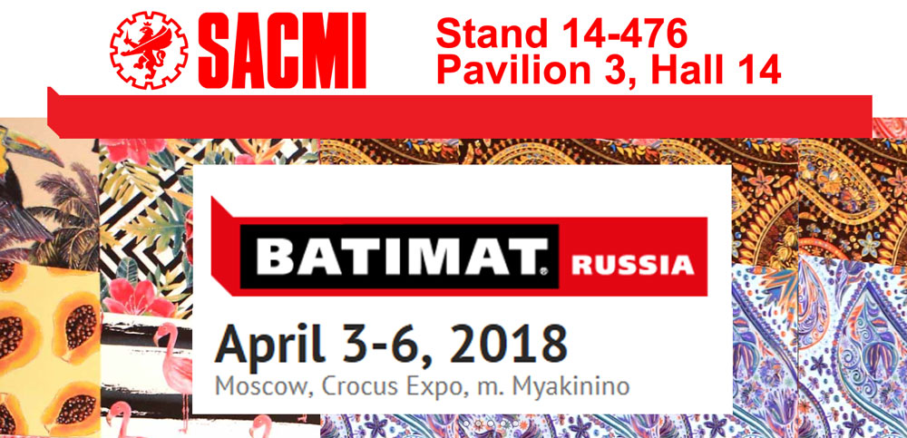Sacmi in Moscow for Batimat