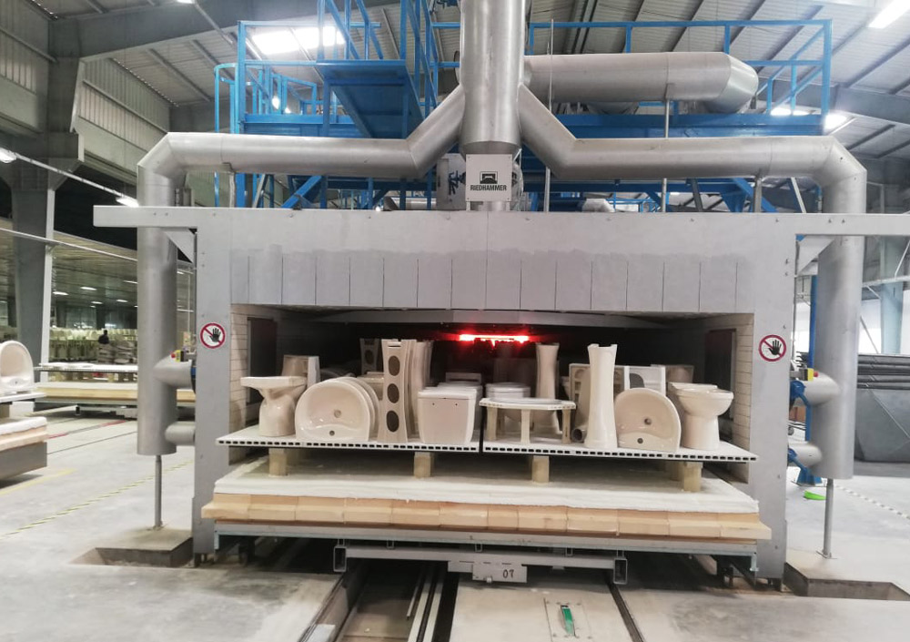New TWS tunnel kiln by Riedhammer started up at Charu Ceramic in Bangladesh